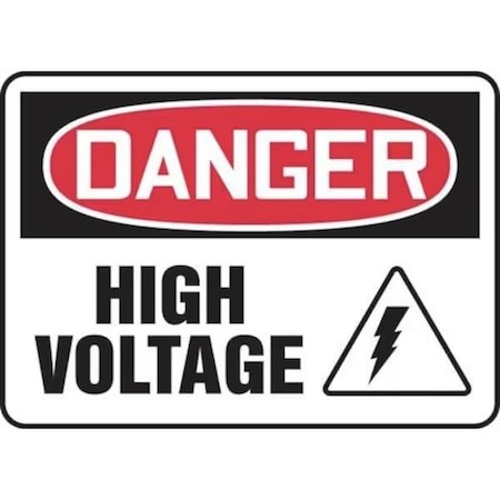 Accuform OSHA DANGER SAFETY SIGN HIGH MELC029XT MELC029XT